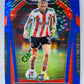 Oliver McBurnie - Sheffield United 2020-21 Panini Prizm Premier League Blue Pulsar Parallel RC Rookie #27