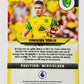 Christos Tzolis - Norwich City 2021-22 Panini Prizm Premier League Green Wave RC Rookie #173