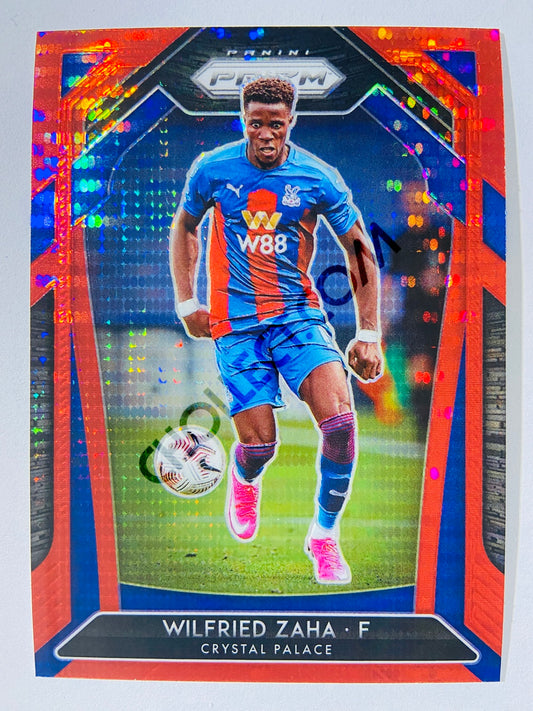 Wilfried Zaha - Crystal Palace 2020-21 Panini Prizm Premier League Red Pulsar Parallel #75