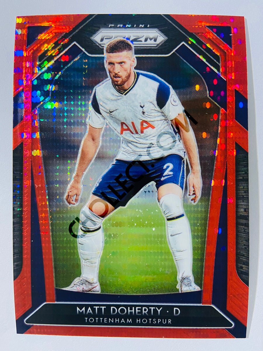 Matt Doherty - Tottenham Hotspur 2020-21 Panini Prizm Premier League Red Pulsar Parallel #155