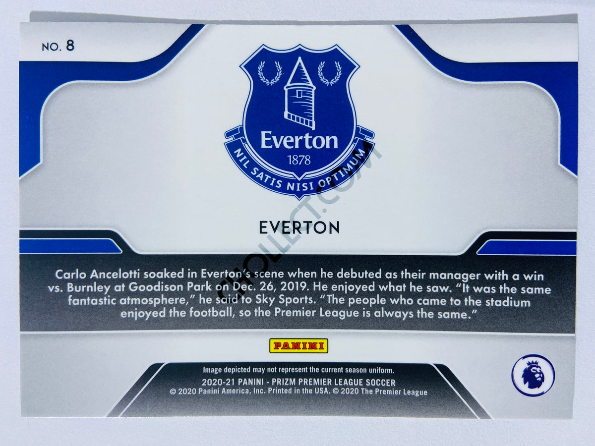 Everton - 2020-21 Panini Prizm Premier League Atmosphere Insert #8