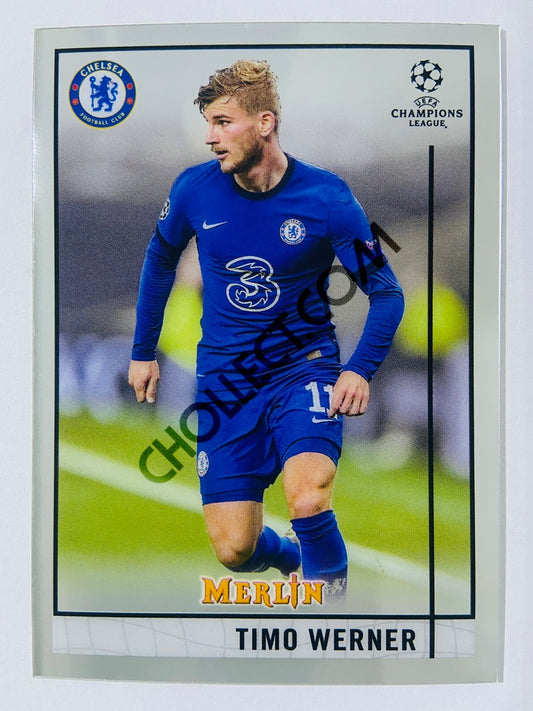 Timo Werner - Chelsea FC 2020-21 Topps UEFA Champions League Merlin #8