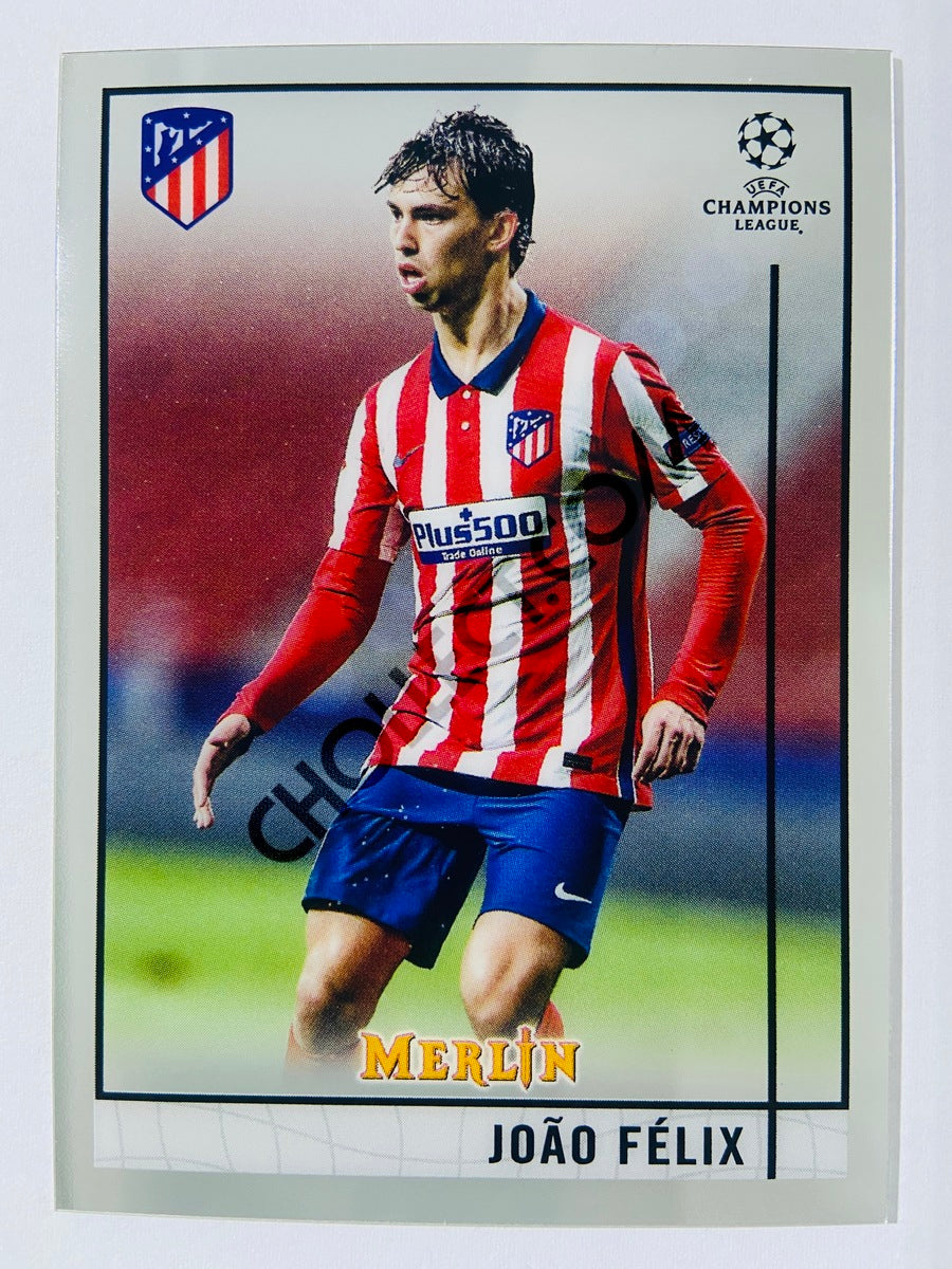 Joao Felix - Atletico de Madrid 2020-21 Topps UEFA Champions League Merlin #25