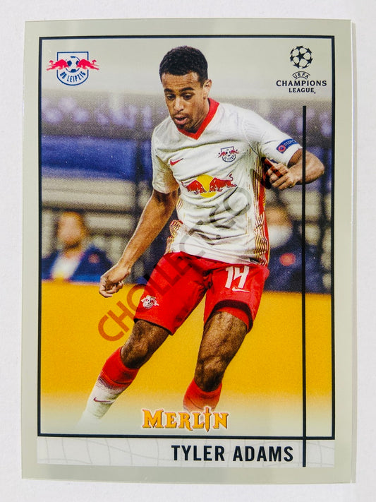 Tyler Adams - RB Leipzig 2020-21 Topps UEFA Champions League Merlin #27