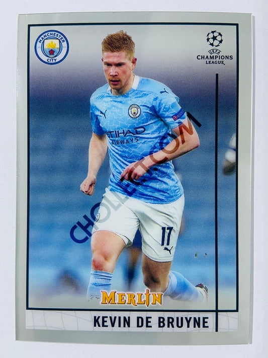 Kevin de Bruyne - Manchester City 2020-21 Topps UEFA Champions League Merlin #66