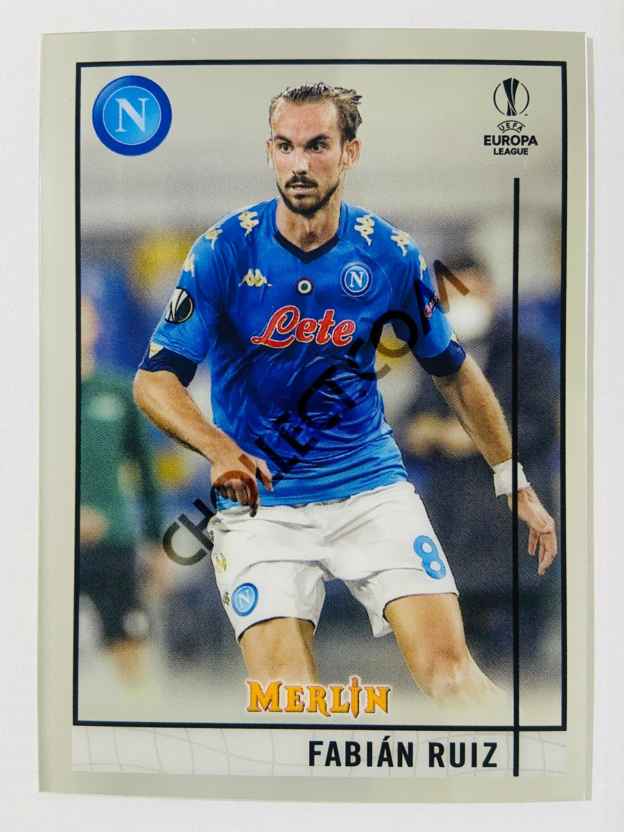 Fabian Ruiz - SSC Napoli 2020-21 Topps UEFA Europa League Merlin #81