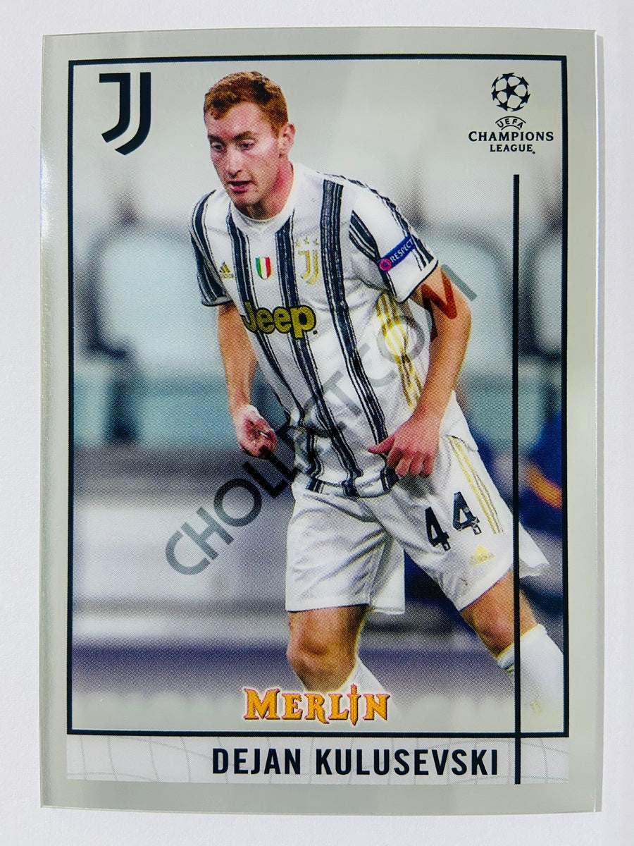 Dejan Kulusevski - Juventus 2020-21 Topps UEFA Champions League Merlin #85