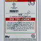 Tete - FC Shakhtar Donetsk 2020-21 Topps UEFA Champions League Merlin #93