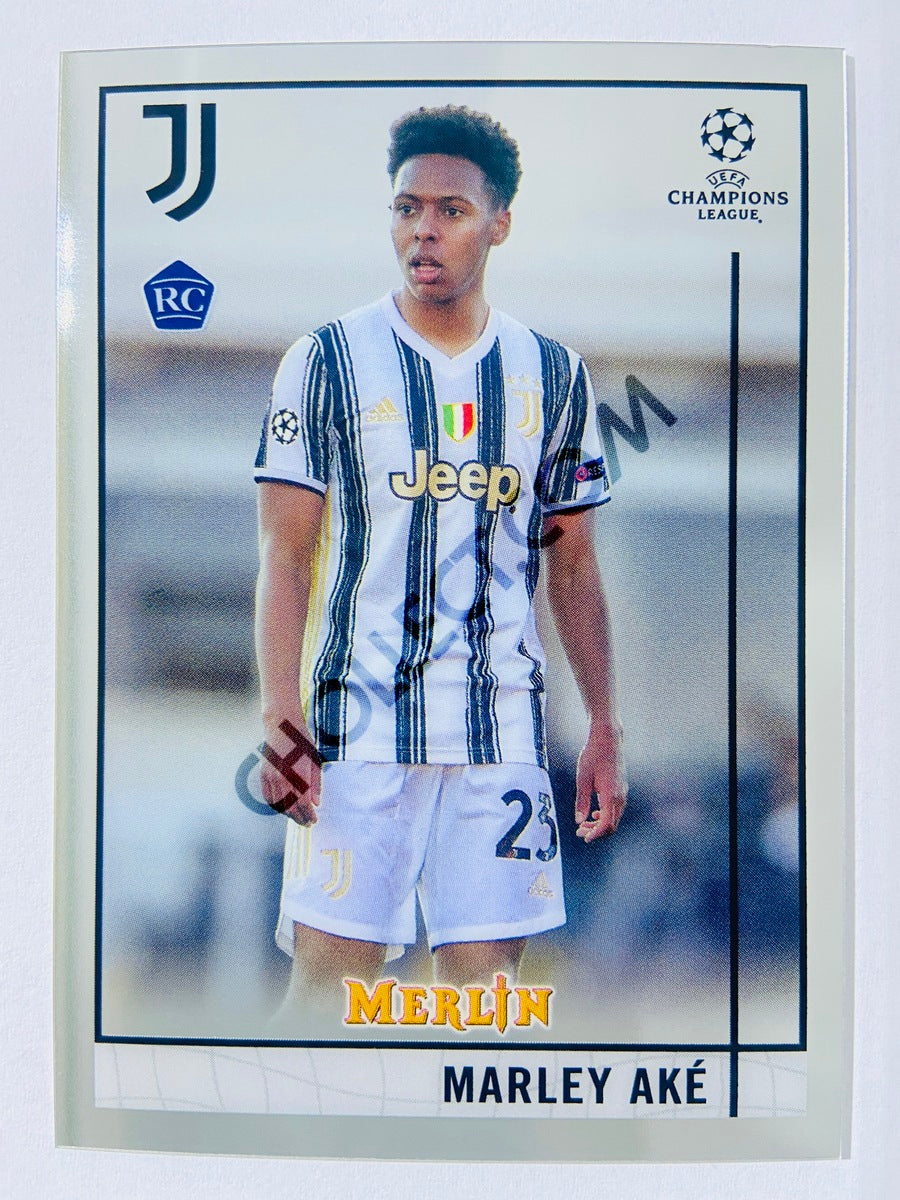 Marley Ake - Juventus 2020-21 Topps UEFA Champions League Merlin RC Rookie #17