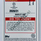 Marley Ake - Juventus 2020-21 Topps UEFA Champions League Merlin RC Rookie #17
