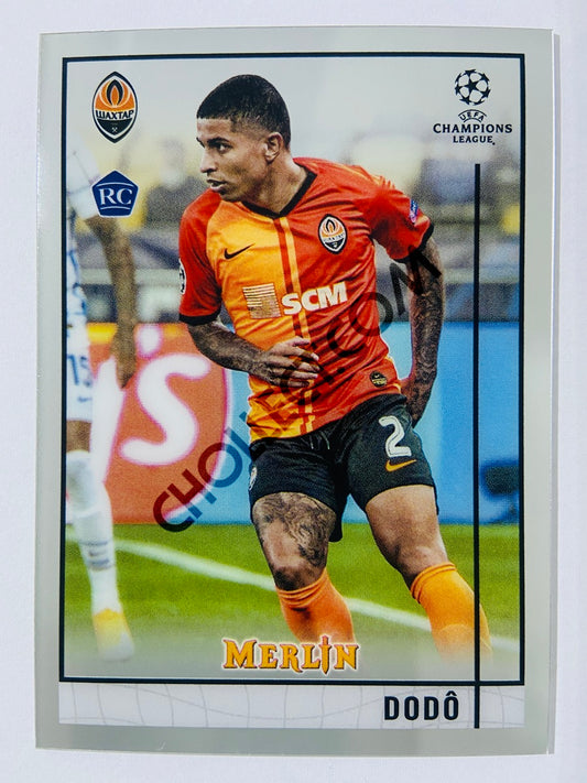 Dodo - FC Shakhtar Donetsk 2020-21 Topps UEFA Champions League Merlin RC Rookie #28