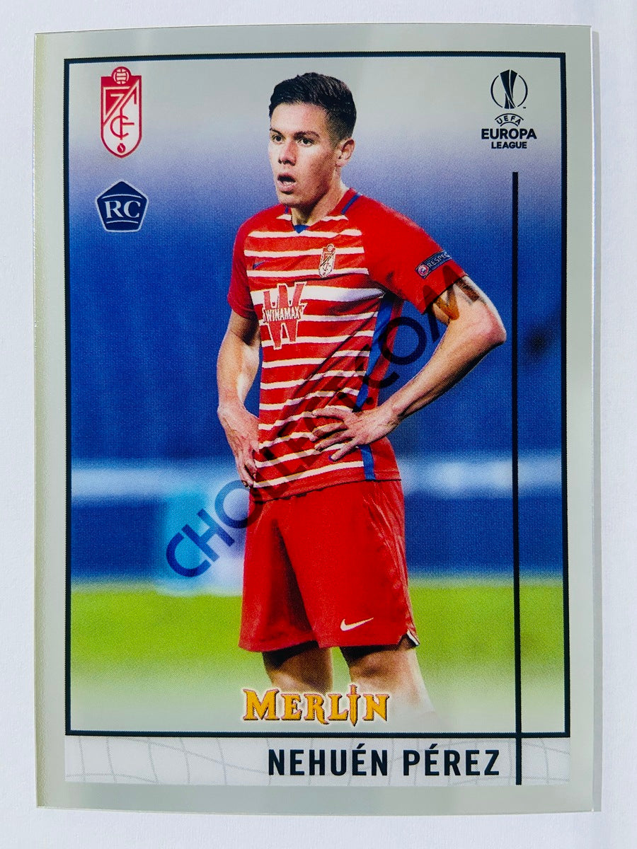 Nehuen Perez - Granada CF 2020-21 Topps UEFA Europa League Merlin RC Rookie #96