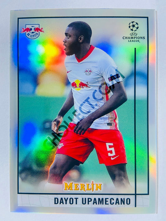 Dayot Upamecano - RB Leipzig 2020-21 Topps UEFA Champions League Merlin Refractor #88