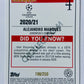 Alejandro Marques - Juventus 2020-21 Topps UEFA Champions League Merlin RC Rookie #5 Atomic 198/250