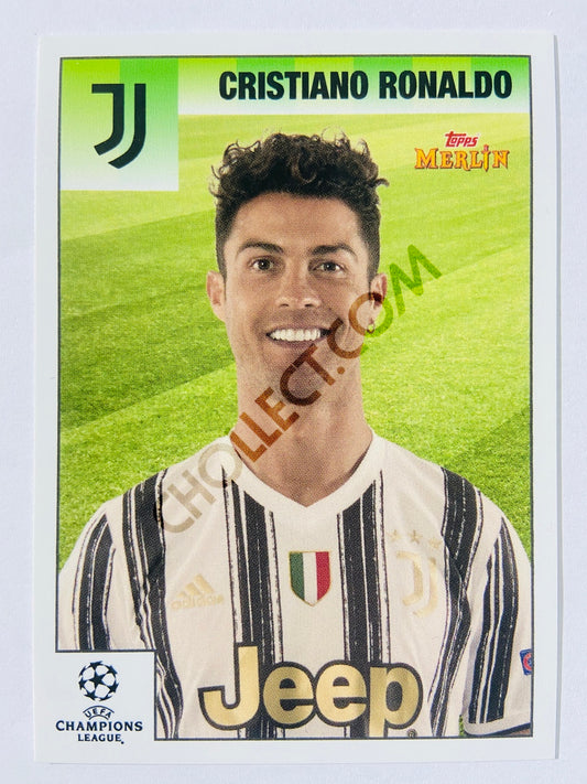 Cristiano Ronaldo - Juventus 2021 Topps Merlin Heritage Card Collection UCL #49