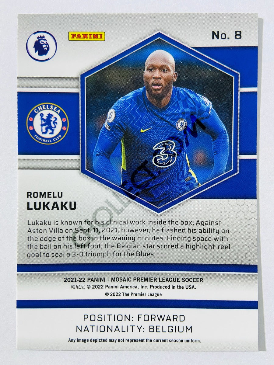 Romelu Lukaku – Chelsea FC 2021-22 Panini Mosaic Premier League #8