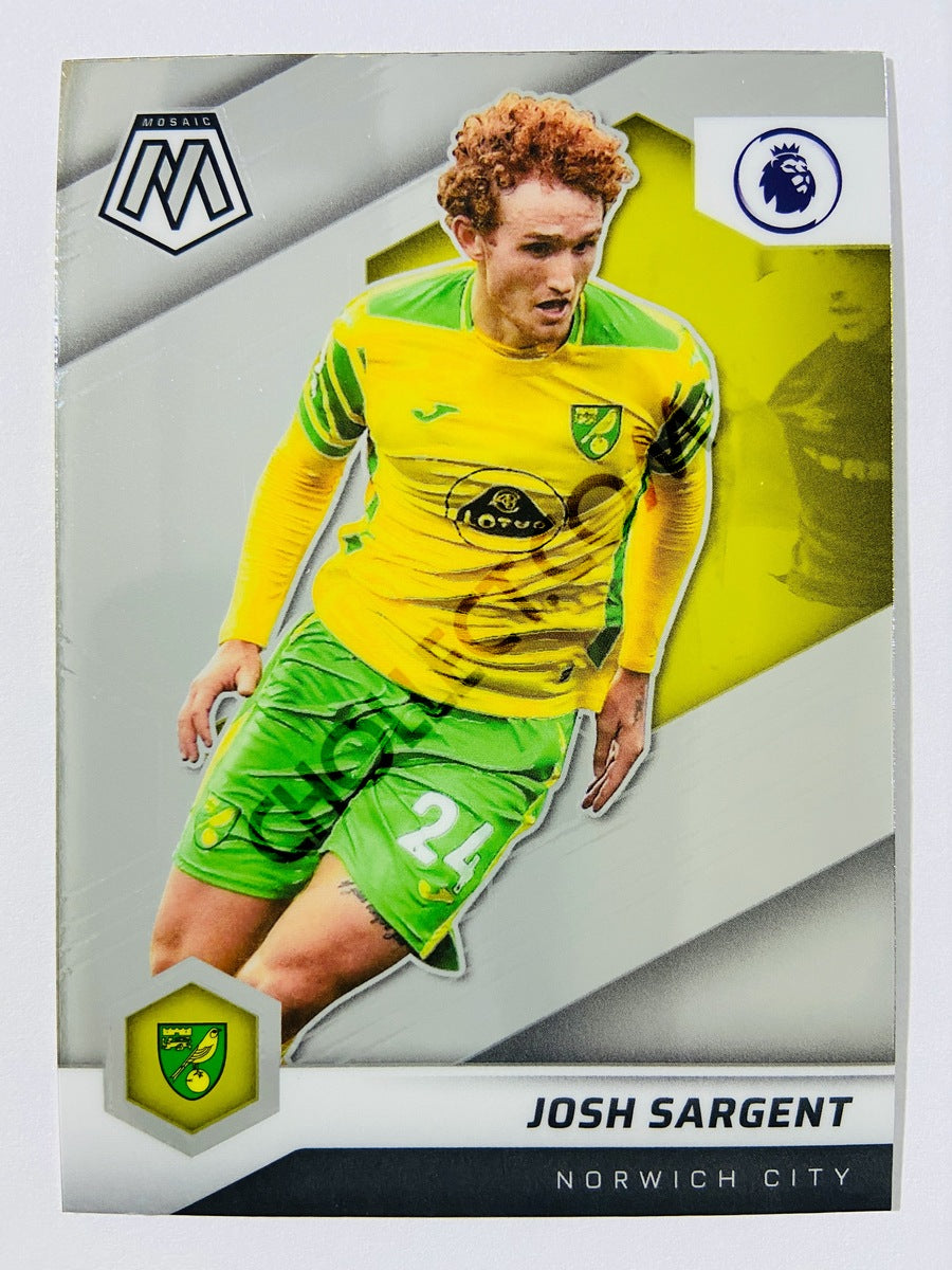 Josh Sargent – Norwich City 2021-22 Panini Mosaic Premier League #95