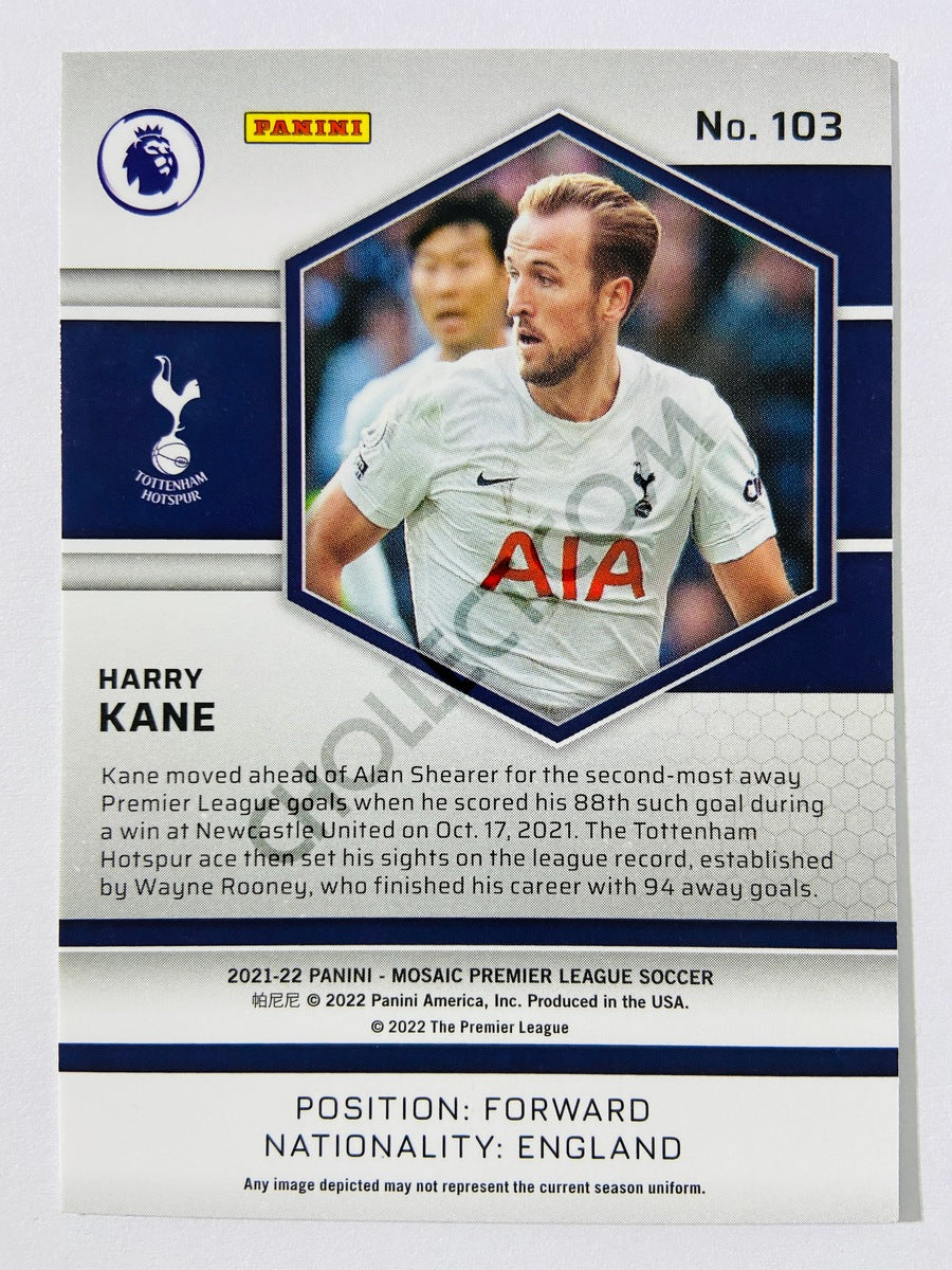 Harry Kane – Tottenham Hotspur 2021-22 Panini Mosaic Premier League #103