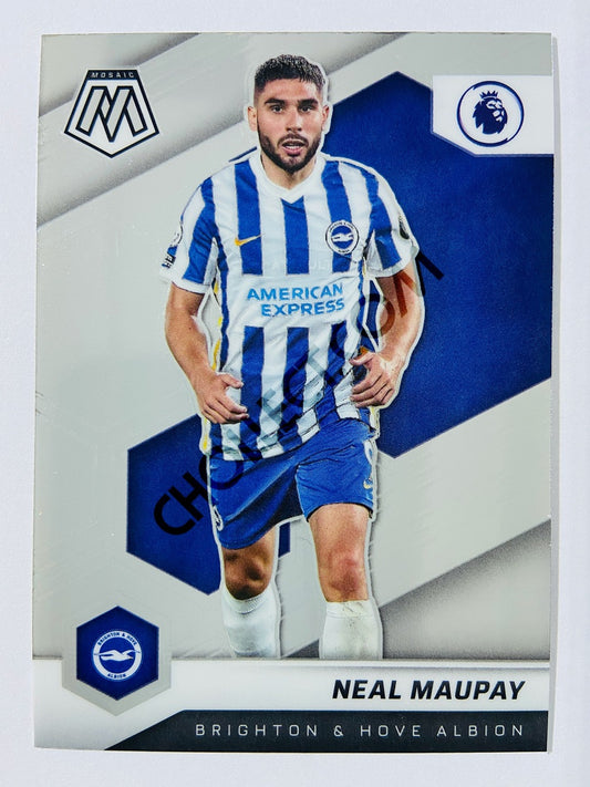 Neal Maupay – Brighton & Hove Albion 2021-22 Panini Mosaic Premier League #117