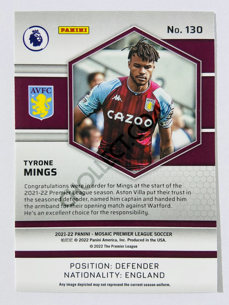 Tyrone Mings – Aston Villa 2021-22 Panini Mosaic Premier League #130