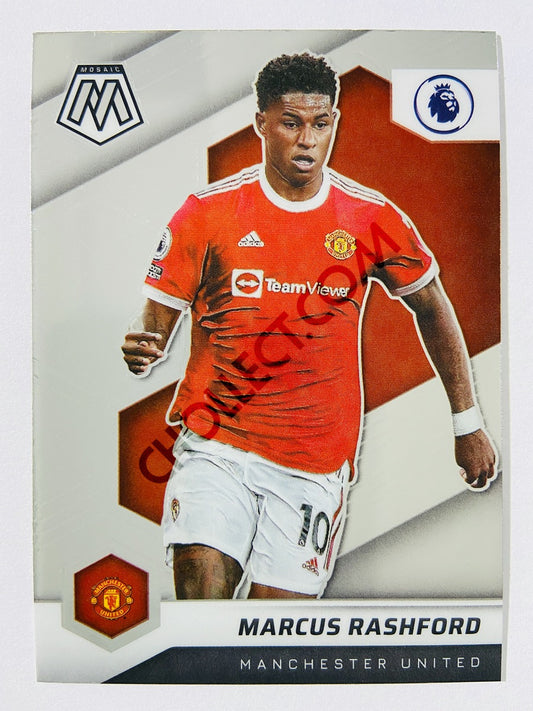 Marcus Rashford – Manchester United 2021-22 Panini Mosaic Premier League #147