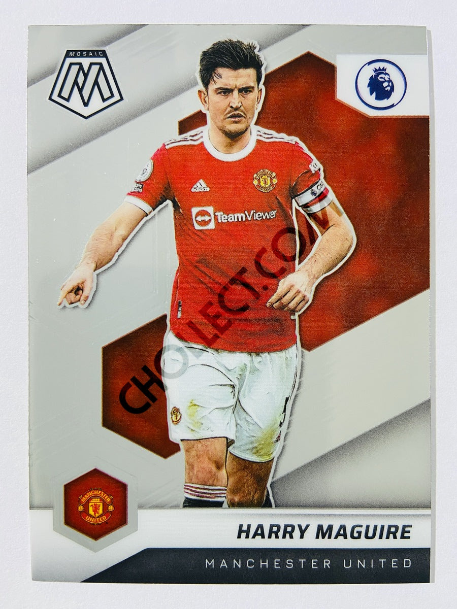 Harry Maguire – Manchester United 2021-22 Panini Mosaic Premier League #148