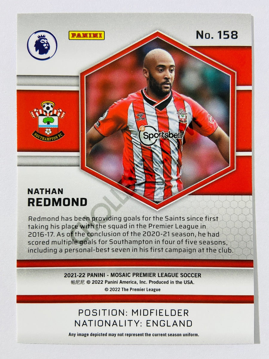 Nathan Redmond – Southampton 2021-22 Panini Mosaic Premier League #158