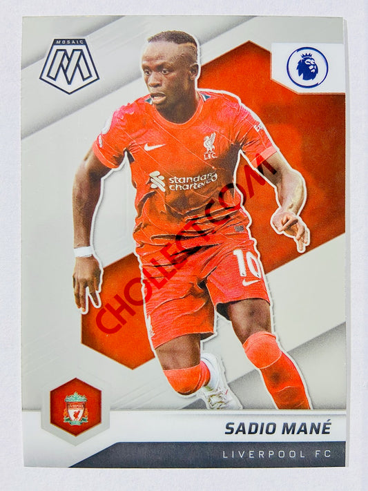 Sadio Mane – Liverpool FC 2021-22 Panini Mosaic Premier League #178