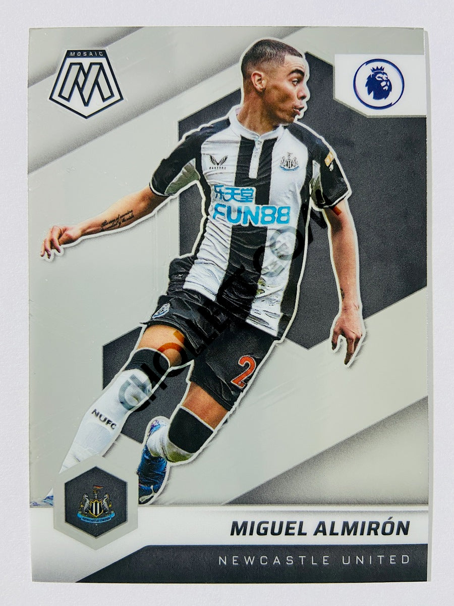 Miguel Almiron – Newcastle United 2021-22 Panini Mosaic Premier League #189