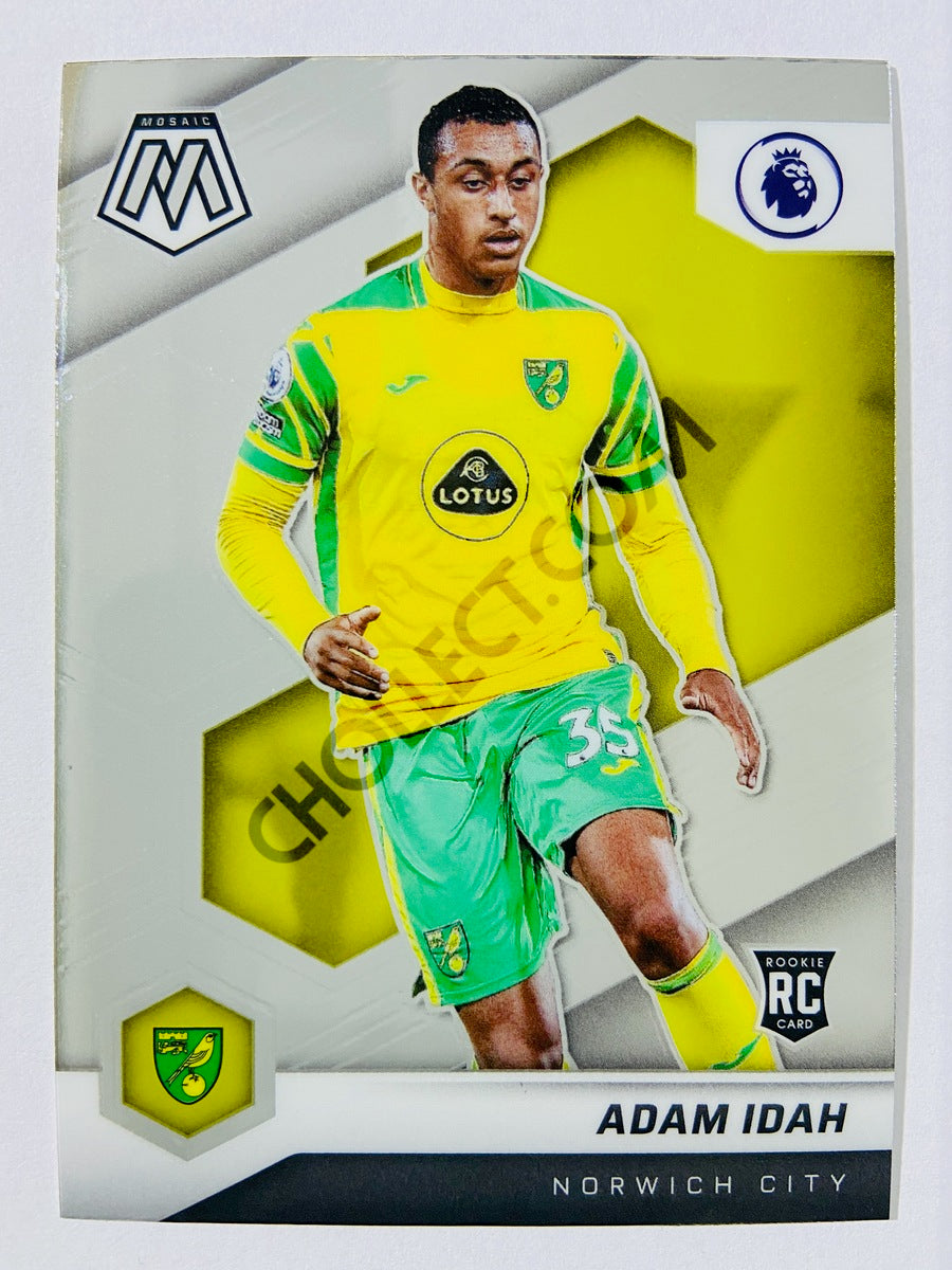 Adam Idah – Norwich City 2021-22 Panini Mosaic Premier League RC Rookie #91