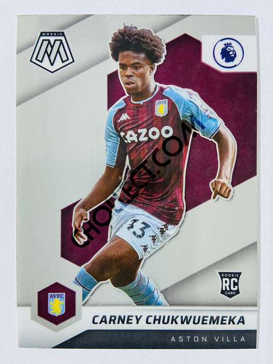 Carney Chukwuemeka – Aston Villa 2021-22 Panini Mosaic Premier League RC Rookie #121