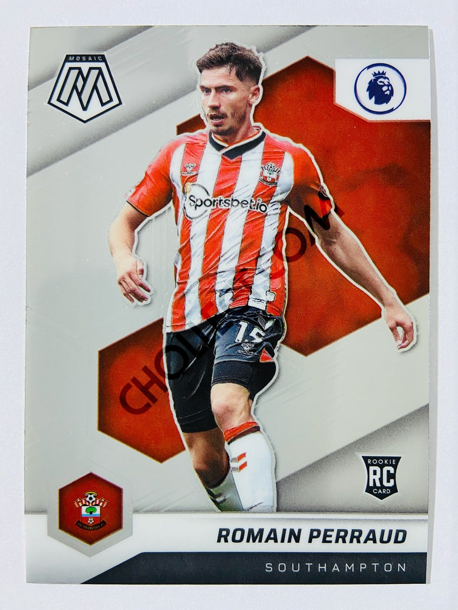 Romain Perraud – Southampton 2021-22 Panini Mosaic Premier League RC Rookie #159