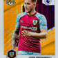 Josh Brownhill – Burnley 2021-22 Panini Mosaic Premier League Orange Fluorescent Parallel #37