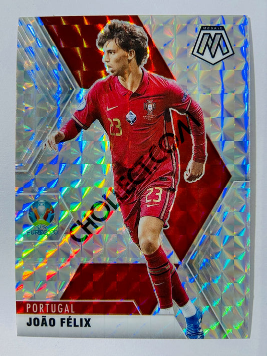 Joao Felix - Portugal 2021 Panini Mosaic UEFA EURO Mosaic Parallel #159