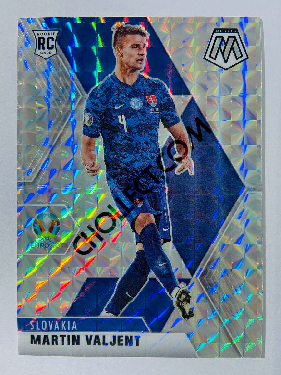 Martin Valjent – Slovakia 2021 Panini Mosaic UEFA EURO Mosaic Parallel RC Rookie #89