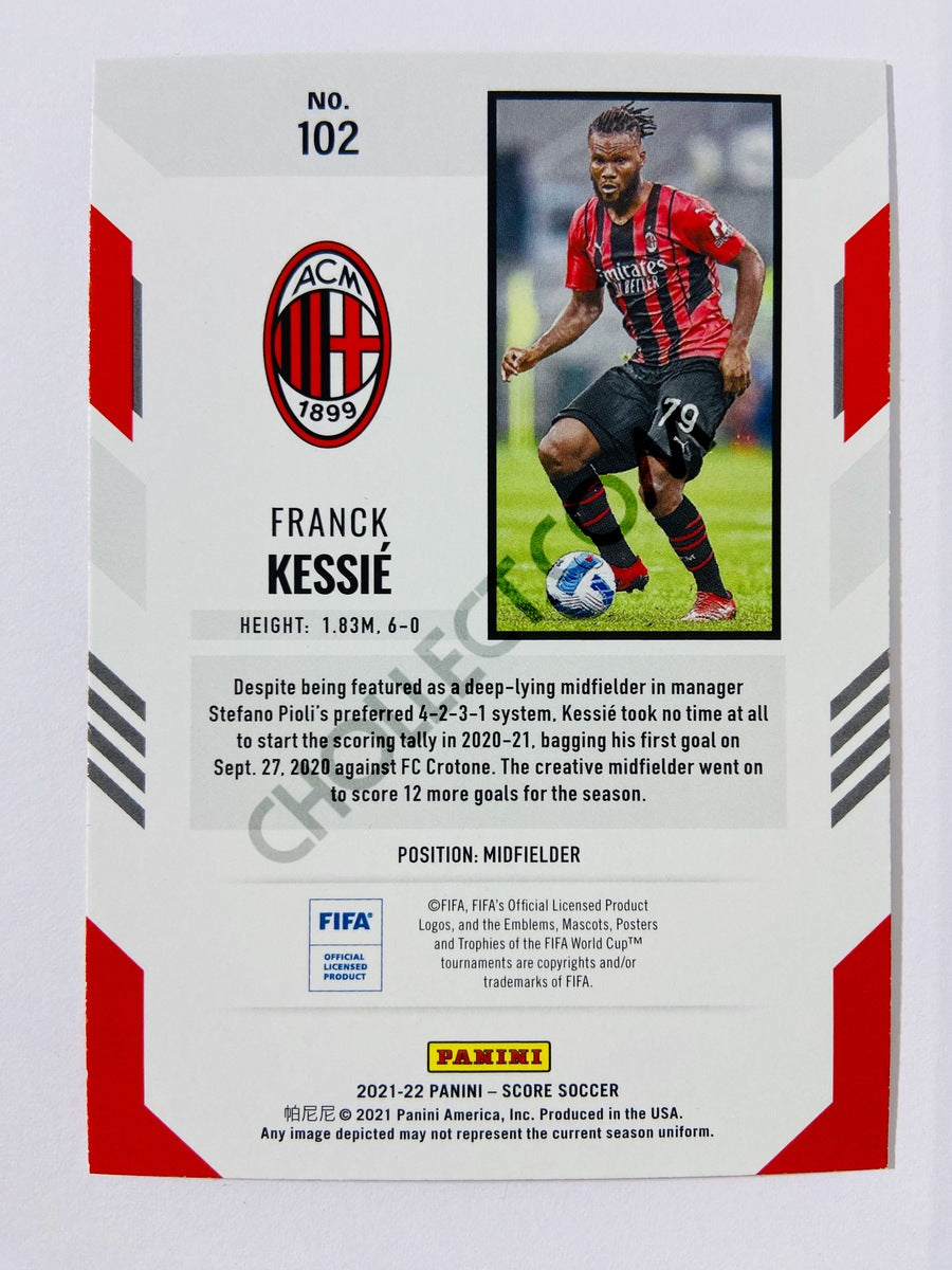 Franck Kessie – AC Milan 2021-22 Panini Score #102