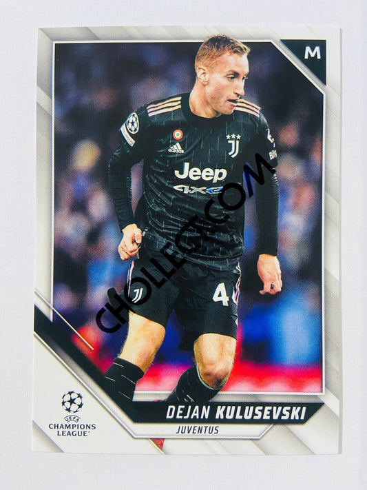 Dejan Kulusevski – Juventus 2021-22 Topps UCL #20