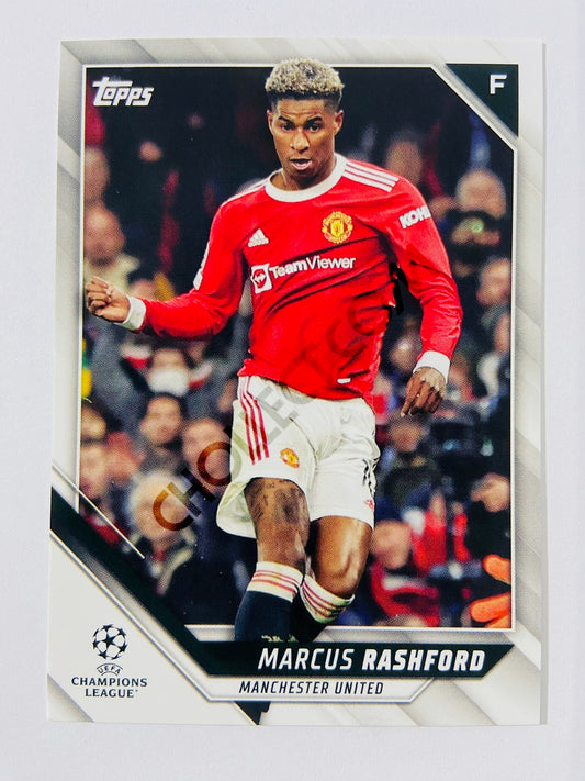 Marcus Rashford – Manchester United 2021-22 Topps UCL #156