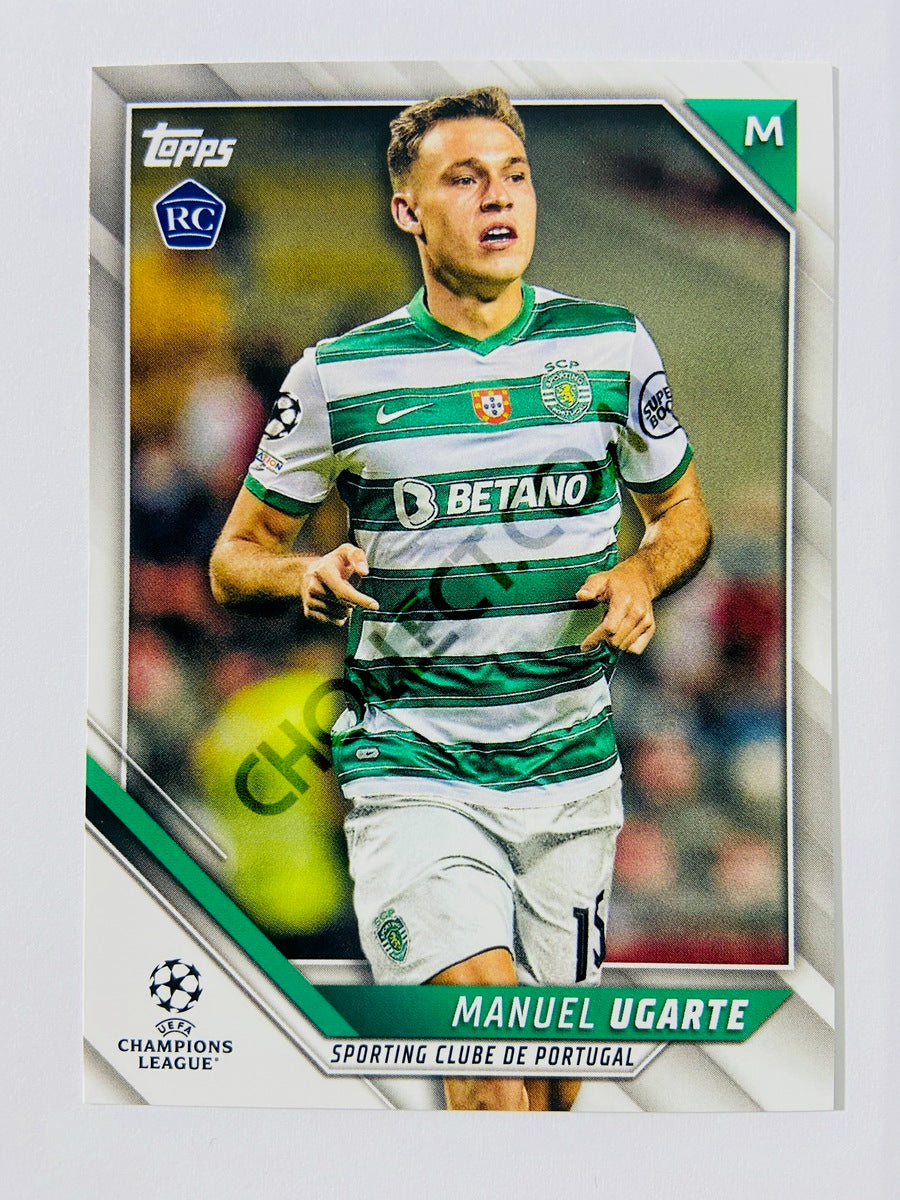 Manuel Ugarte – Sporting Clube de Portugal 2021-22 Topps UCL RC Rookie #26
