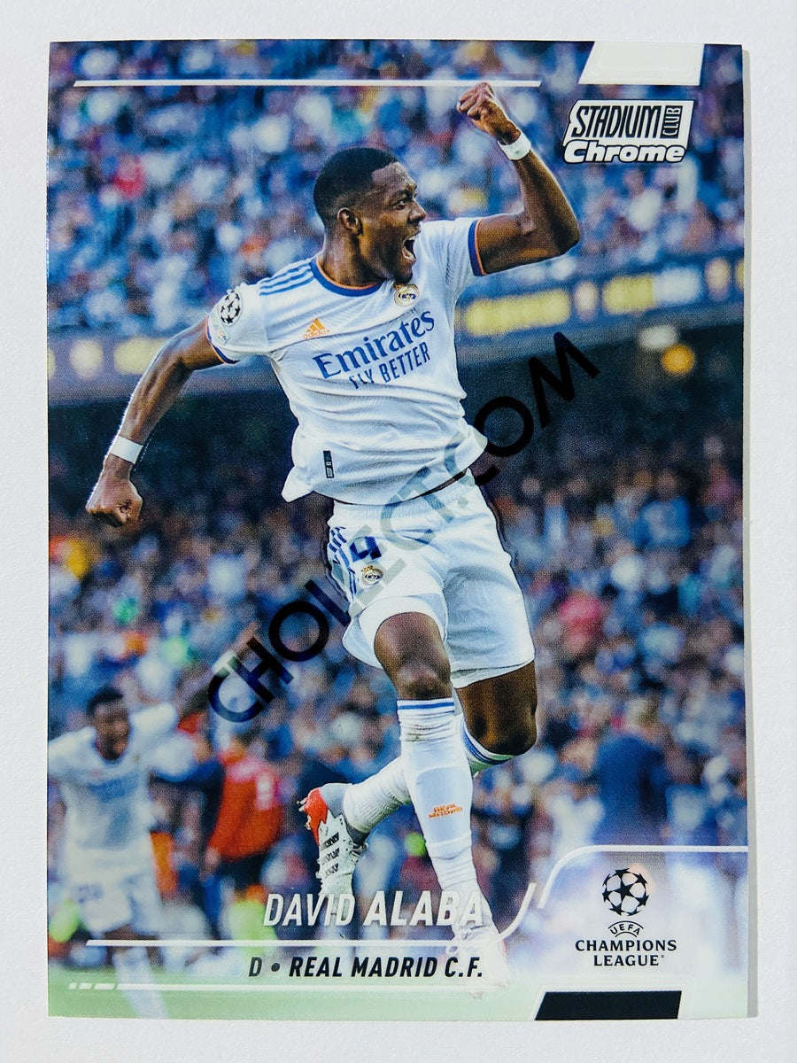 David Alaba - Real Madrid C.F. 2022 Topps Stadium Club Chrome UCL #5