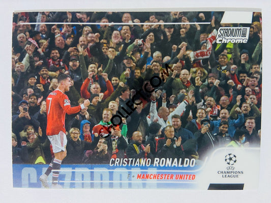 Cristiano Ronaldo - Manchester United 2022 Topps Stadium Club Chrome UCL #7