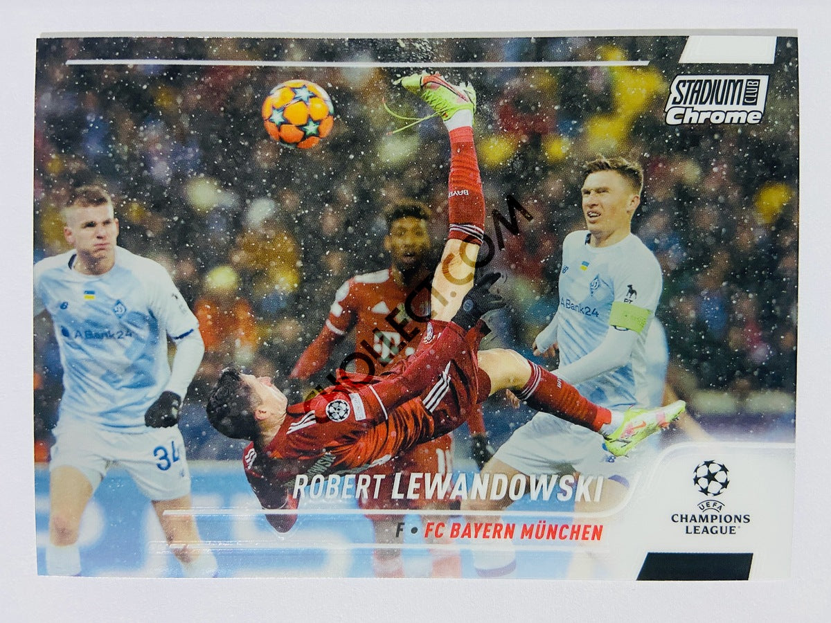 Robert Lewandowski - FC Bayern München 2022 Topps Stadium Club Chrome UCL #9