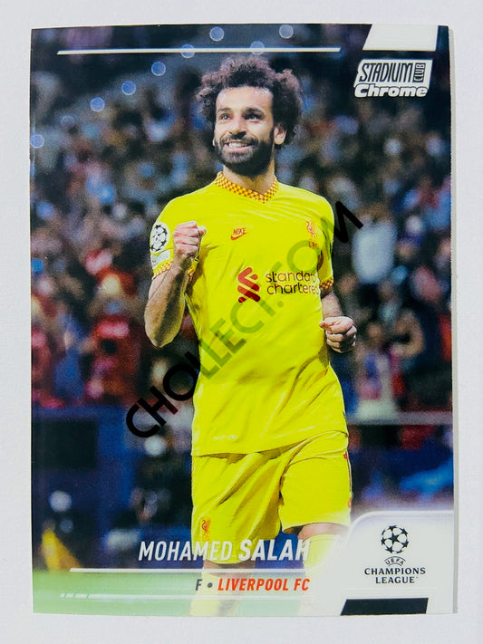 Mohamed Salah - Liverpool FC 2022 Topps Stadium Club Chrome UCL #11