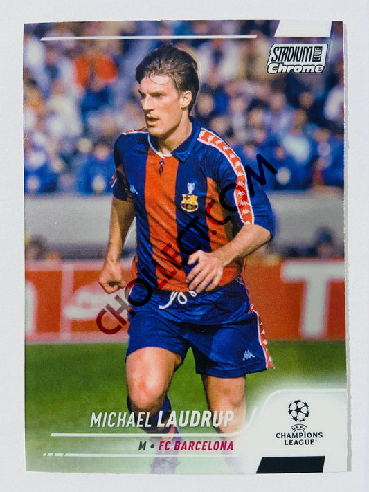 Michael Laudrup - FC Barcelona 2022 Topps Stadium Club Chrome UCL #13