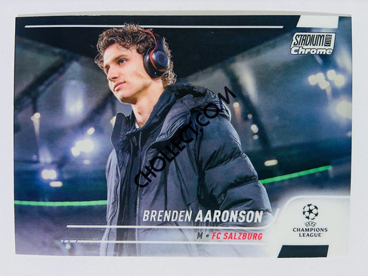 Brenden Aaronson - FC Salzburg 2022 Topps Stadium Club Chrome UCL #15