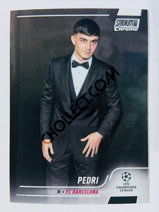 Pedri - FC Barcelona 2022 Topps Stadium Club Chrome UCL #16