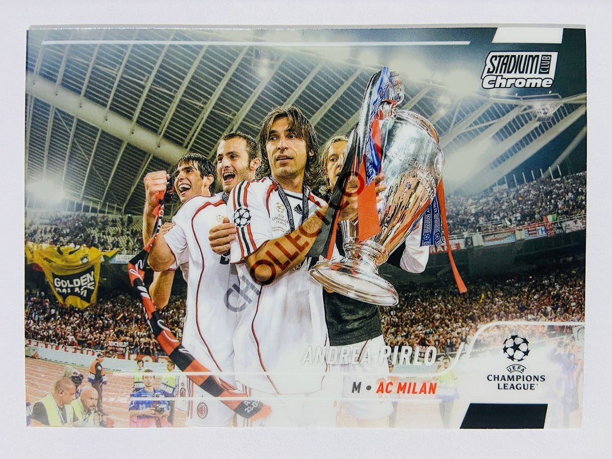 Andrea Pirlo - AC Milan 2022 Topps Stadium Club Chrome UCL #21