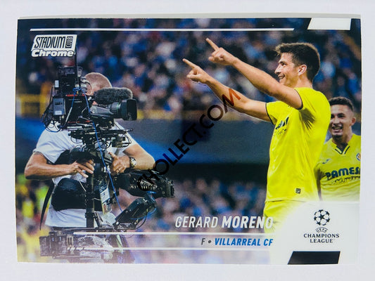 Gerard Moreno - Villarreal CF 2022 Topps Stadium Club Chrome UCL #24