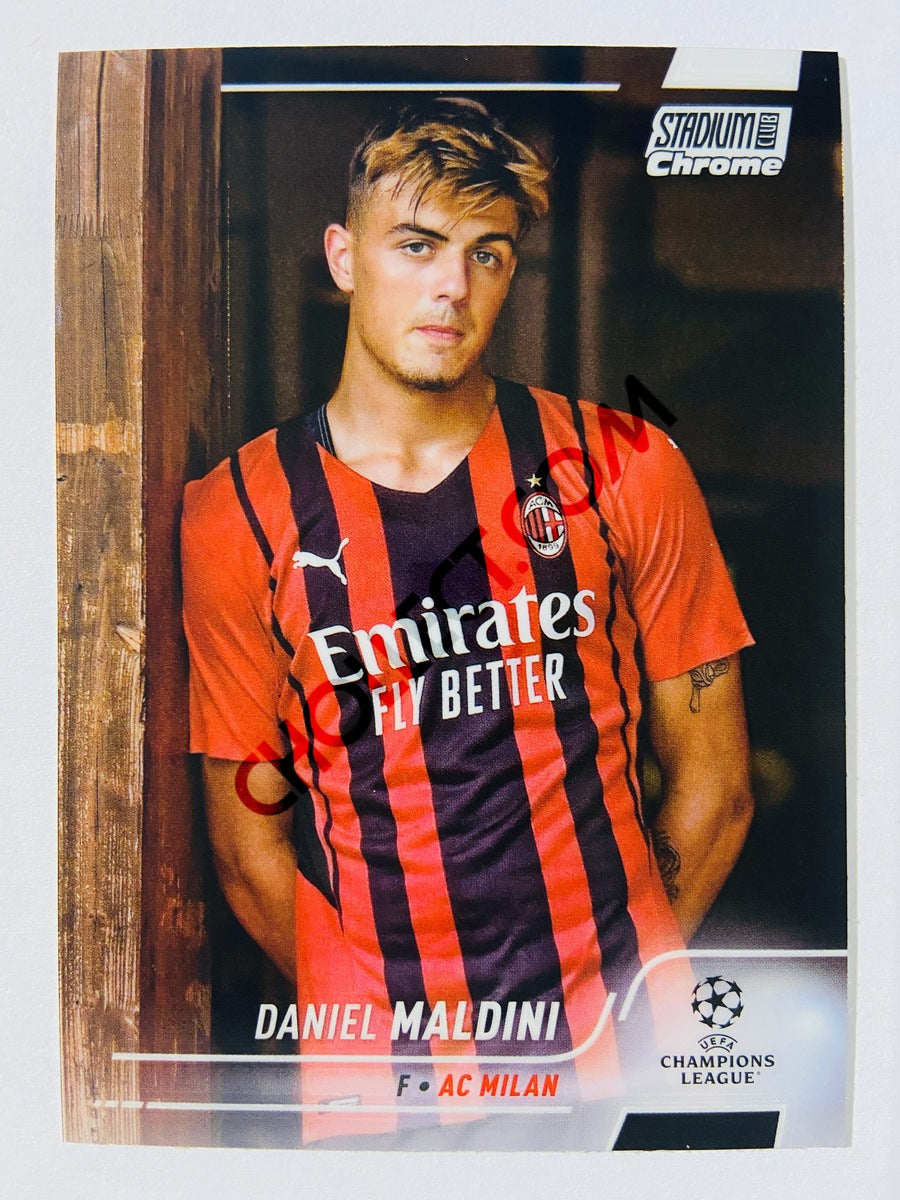 Daniel Maldini - AC Milan 2022 Topps Stadium Club Chrome UCL #26