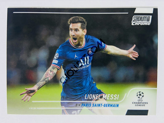 Lionel Messi - Paris Saint-Germain 2022 Topps Stadium Club Chrome UCL #30